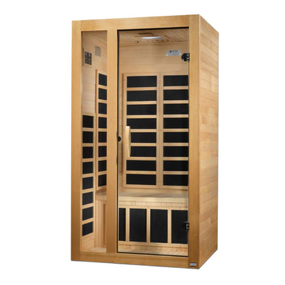 Dynamic Sauna Gracia 1-Person Low EMF FAR Infrared Sauna (DYN-6119-01) - DYN-6119-01