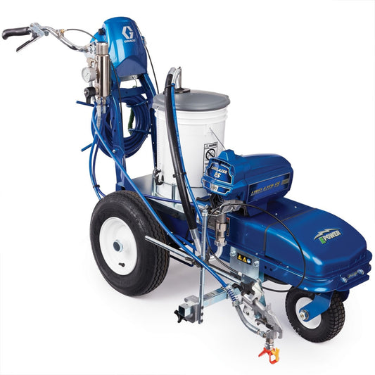 New Stripe Graco LineLazer ES 1000 Lithium Battery Powered Airless Line Striper 2 Battery - 1760795655347_685