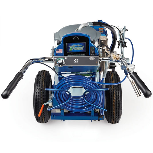 New Stripe Graco LineLazer ES 1000 Lithium Battery Powered Airless Line Striper 2 Battery - 1760795655347_685
