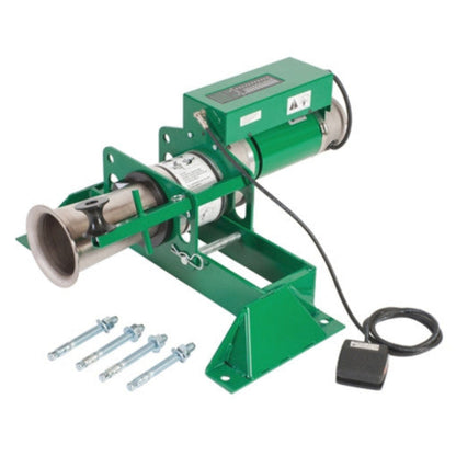 Greenlee 6900 Puller Package with Greenlee UT10-2S Ultra Tugger & Greenlee 00865 Floor Mount - Reconditioned - 6900