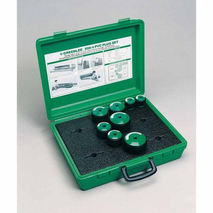 Greenlee 859-4 PVC Plug Set - Reconditioned - 859-4