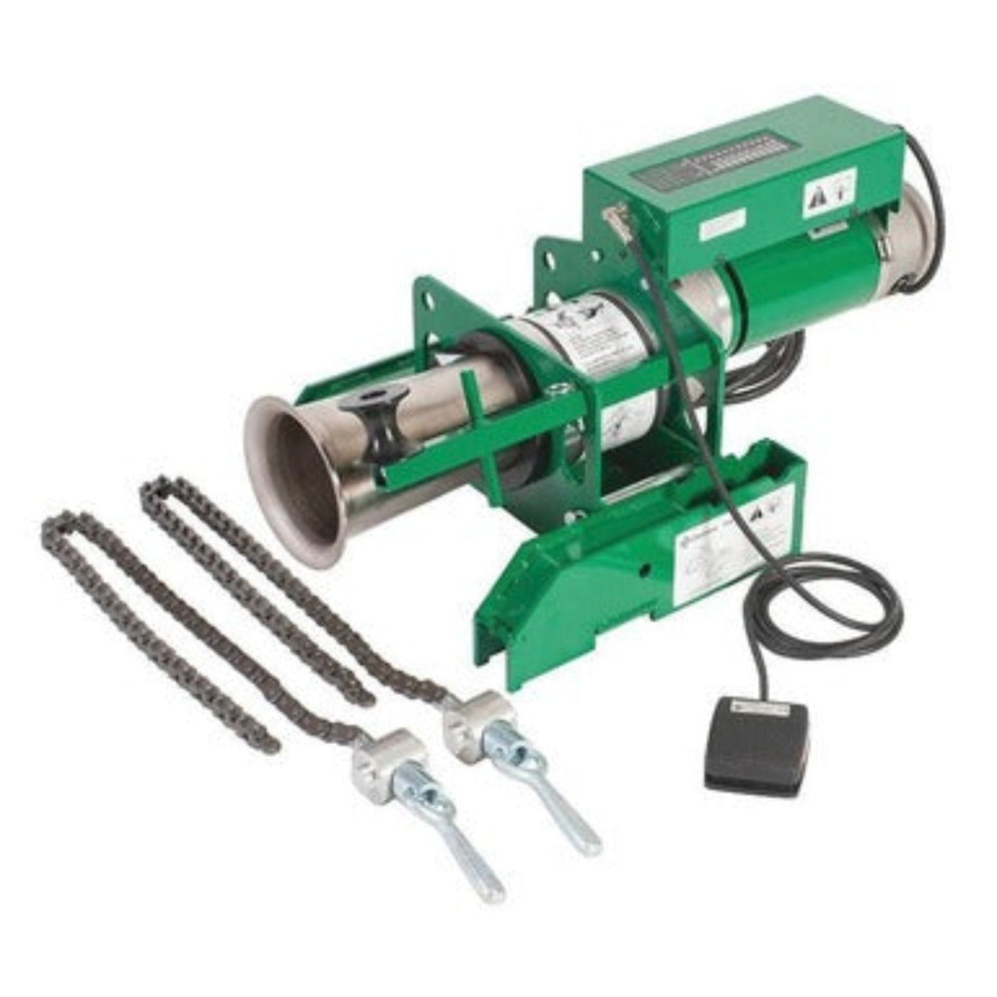 Greenlee 6901 Puller Package with Greenlee UT10-2S Ultra Tugger & Greenlee 02846 Chain Mount - Reconditioned - 6901