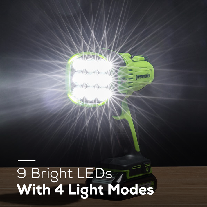 Greenworks 24V Power Outage Kit w/ (4) Batteries +  Built-In Charger - 1367002-VK