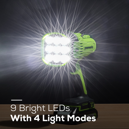 Greenworks 24V Power Outage Kit w/ (4) Batteries +  Built-In Charger - 1367002-VK