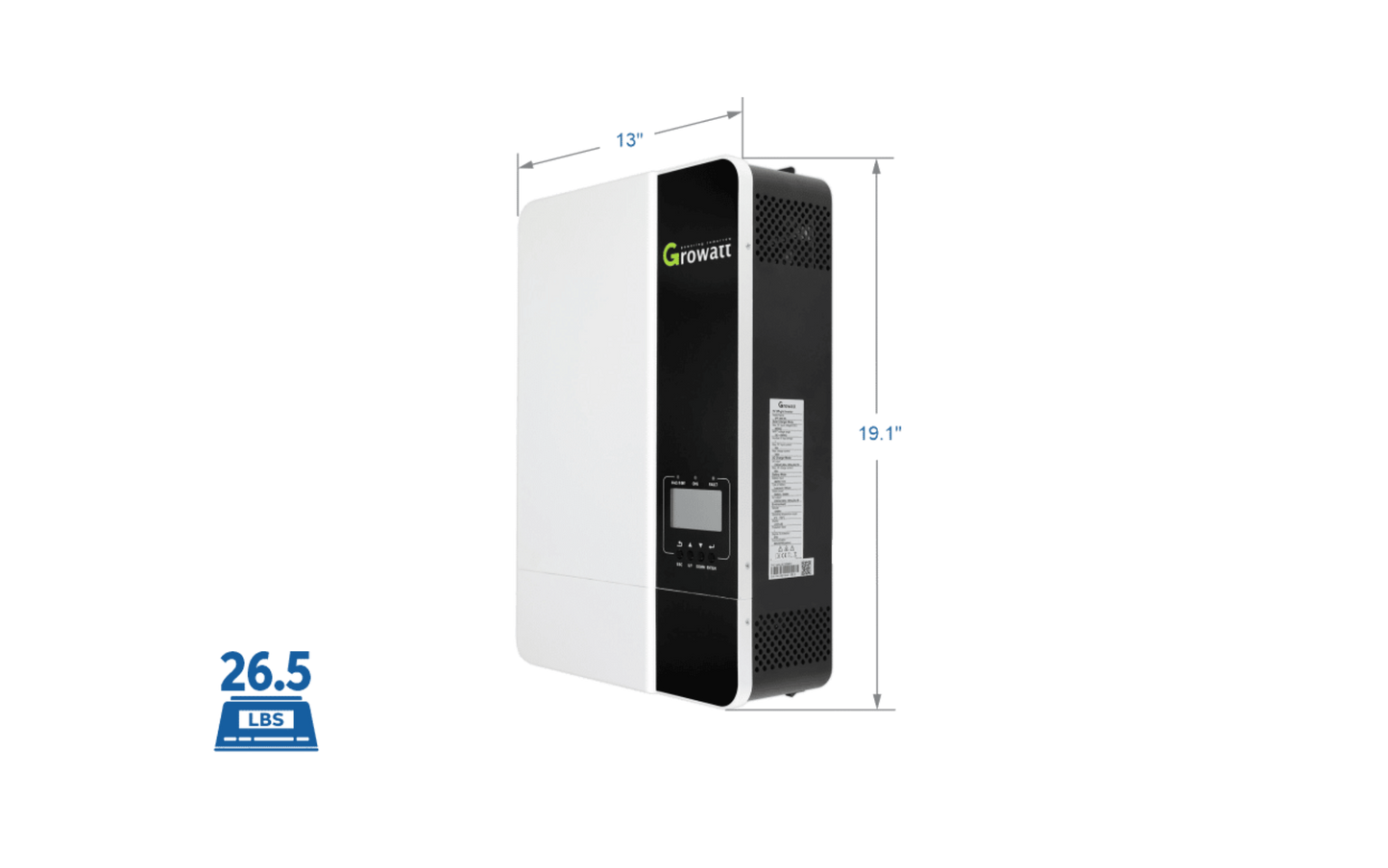 Big Battery Growatt 3K Inverter - INV001