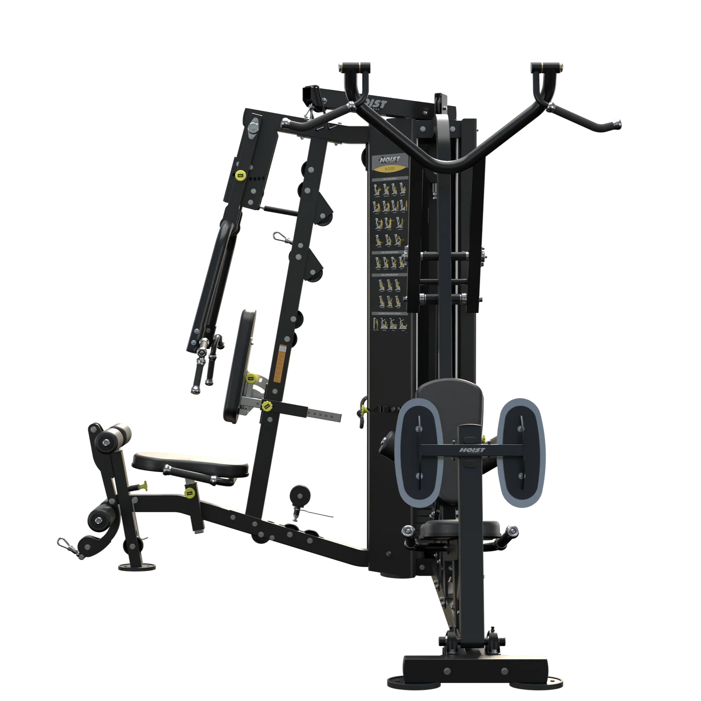 Hoist  2 Stack Multi Gym - H-2200B-MB-H-PA-1-MB