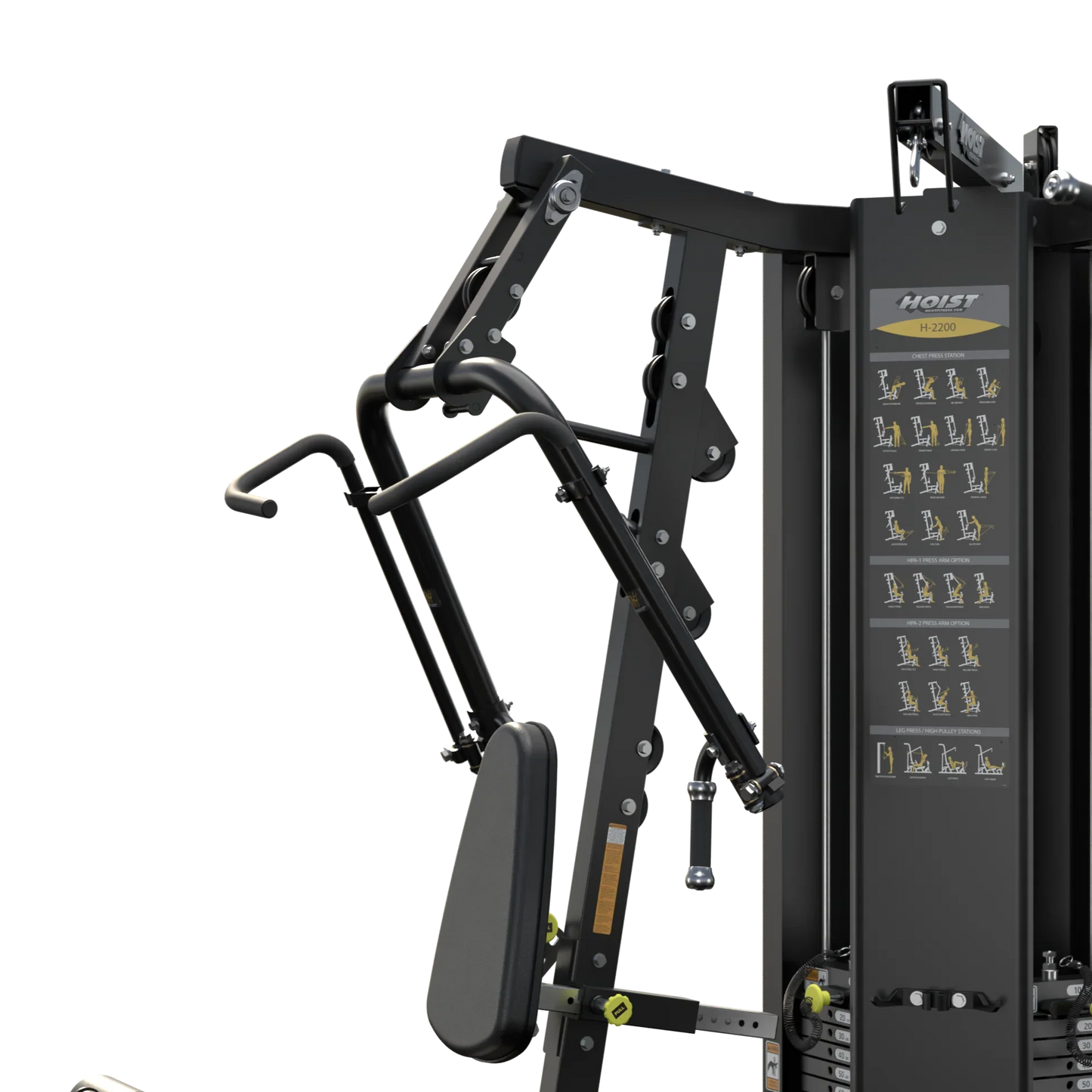 Hoist  2 Stack Multi Gym - H-2200B-MB-H-PA-1-MB
