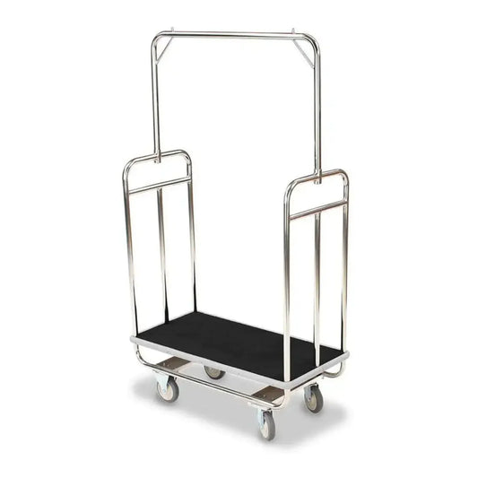Forbes Industries H1210-5C 18.5"standard Luggage Cart, Chrome Plated Superstructure - H1210-5C