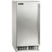 Perlick 15" Clear Ice Maker w/ Solid Door, ADA Compliant 27 lb. Storage Capacity, 55 lbs. Production Capacity per 24 Hours - H50IMW-AD