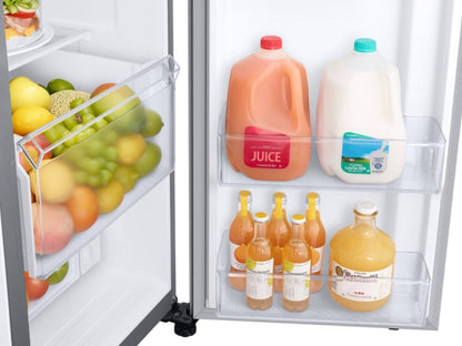 SAMSUNG 36" 27.4 cu. ft. Standard Depth Side-by-Side Refrigerator in Fingerprint Resistant Stainless Steel with Ice Maker - RS27T5200SR/AA