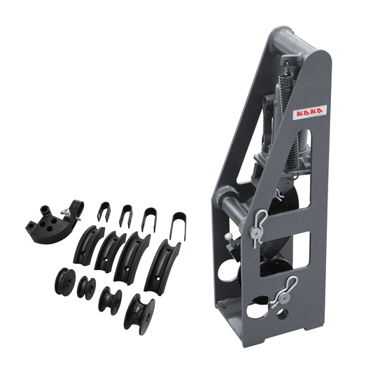 KAKA Industrial HB-8 Heavy-Duty Hydraulic Roll Cage Tube Bender, Solid Construction and High Precision Metal Tube Bender - 175005