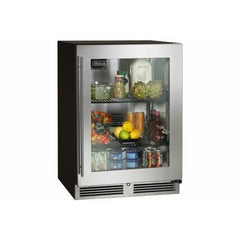 Perlick 24" C-Series Refrigerator w/ Stainless Steel Solid Door, 5.2 cu ft. Capacity, Energy Saver - HC24RB-4-1