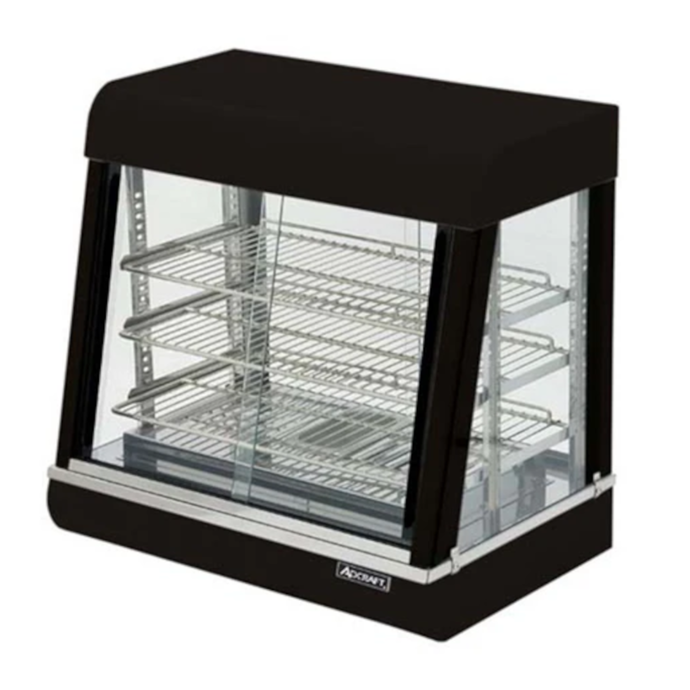 Adcraft HD-26 Electric 26" Countertop Heated Display Case with 3 Adjustable Shelves - 1500  -  ACHD26