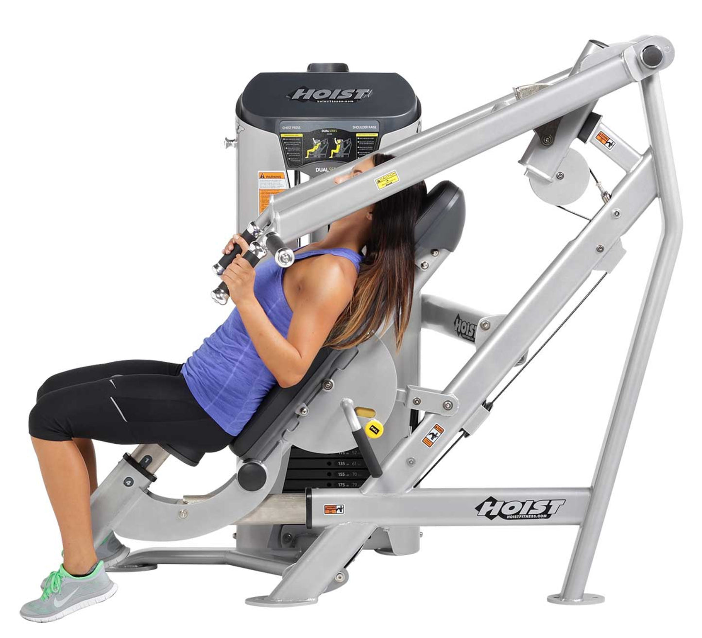 Hoist Chest Press/Shoulder Press - HD-3300 Platinum
