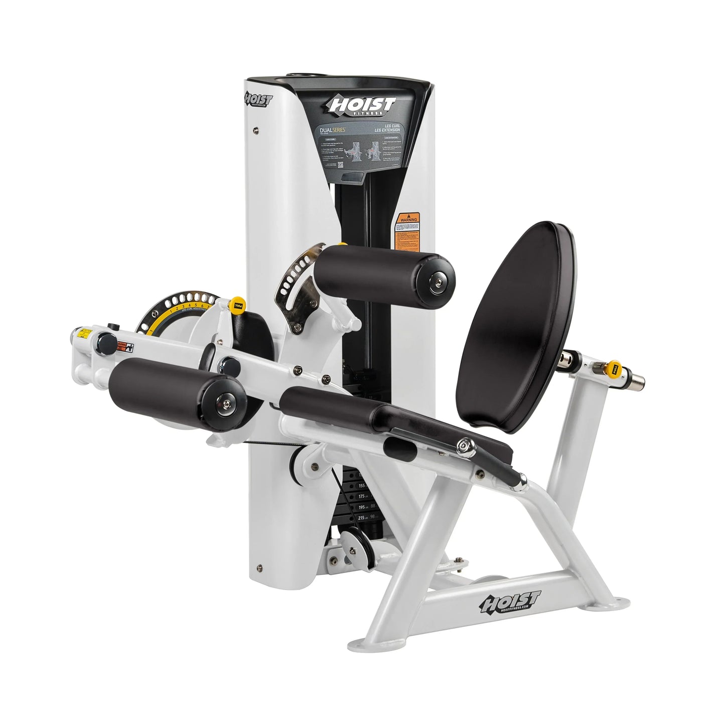 Hoist Leg Curl/Leg Extension - HD-3400 White