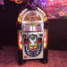 Rock-Ola Bubbler Harley-Davidson Flames CD Jukebox Brushed Aluminum - CD6E-HDF