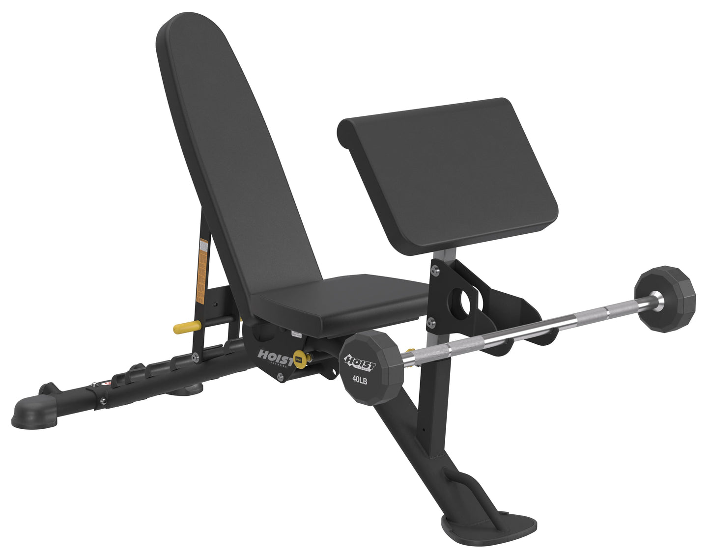 Hoist 7 Position F.I.D. Bench - HF-5165