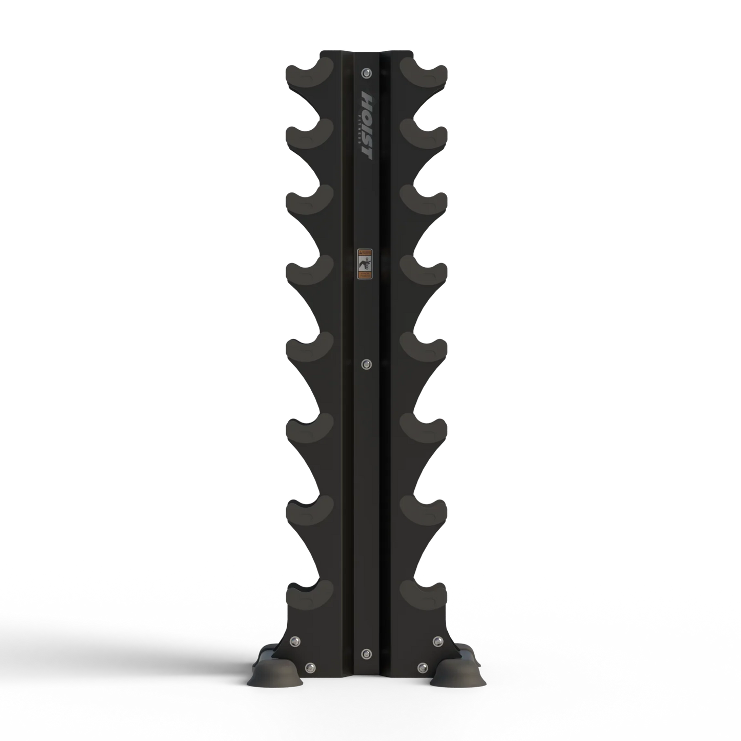 Hoist 8 Pair Vertical Hex Dumbbell Rack - HF-5460