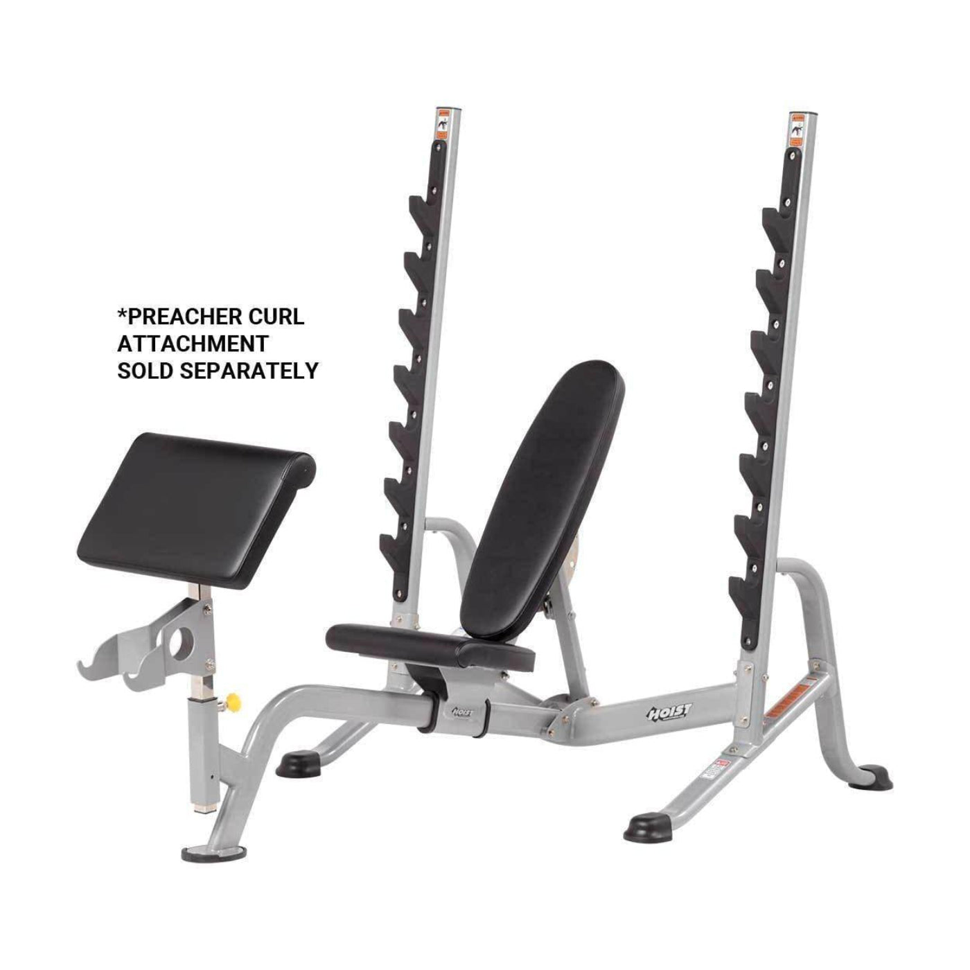 Hoist 7 Position F.I.D. Olympic Bench - HF-5170-PL