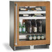 Perlick 24" Beverage Center Fully Integrated Glass Door, Sottile Sh.Depth 18" , 3.1 cu. ft. Capacity - HH24BS-4-4