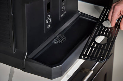 Scotsman HID207 Meridian™ Compact Countertop Nugget Ice & Water Dispenser 196 lb Production, 7 lb Storage - SCHID207AX1