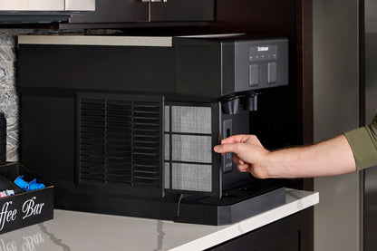 Scotsman HID207 Meridian™ Compact Countertop Nugget Ice & Water Dispenser 196 lb Production, 7 lb Storage - SCHID207AX1