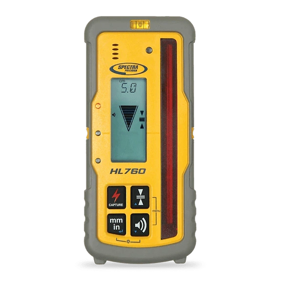 Spectra Precision Dual-Slope Grade Laser Level Kit with Laser Meter, C70 Rod Clamp, Remote Control, 10 Ah NiMH Batteries, Charger - GL622N