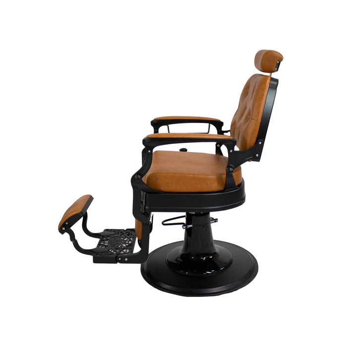 ADAMS BARBER CHAIR - HON-BBCHR-52023-BLKGLD