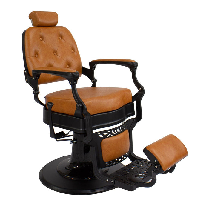 ADAMS BARBER CHAIR - HON-BBCHR-52023-BLKGLD