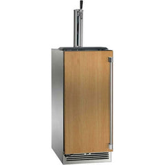 Perlick 15" Outdoor Beer Dispenser with 1 Sixth-Barrel Capacity, Panel Ready, Door - HP15TO-4-2