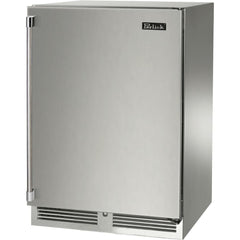 Perlick 24" Dual Zone Refrigerator and Wine Reserve with 14 Bottle and 44 Can Capacity, Stainless Steel Door - HP24CO-4-1