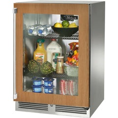 Perlick 24" Undercounter Outdoor Refrigerator with 5.2 cu. ft. Capacity, Panel Ready Glass Door - HP24RO-4-4