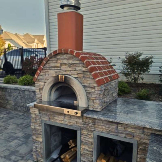 HPC Fire Forno De Pizza Outdoor Oven  Ready-to-Finish DiNapoli - FDP-DiNapoli/RTF-EI-NG