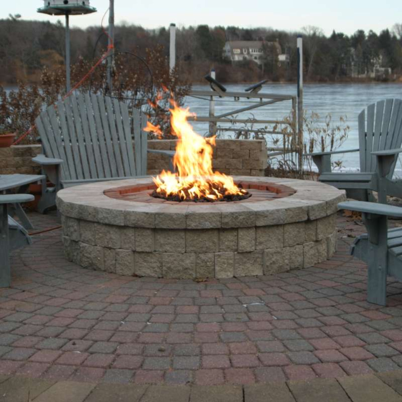 HPC Fire Round Bowl Burner Insert - PENTA13 MLFPK-FLEX-NG