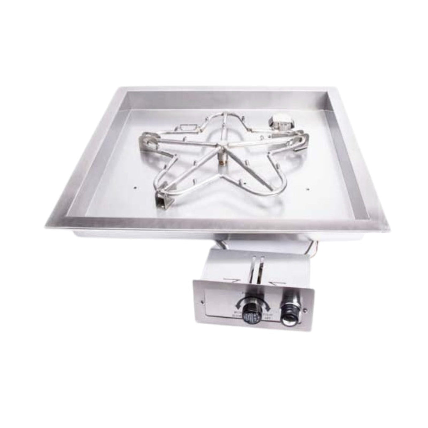 HPC Fire Square Bowl Burner Insert – MLFPK18SQBL-FLEX-NG