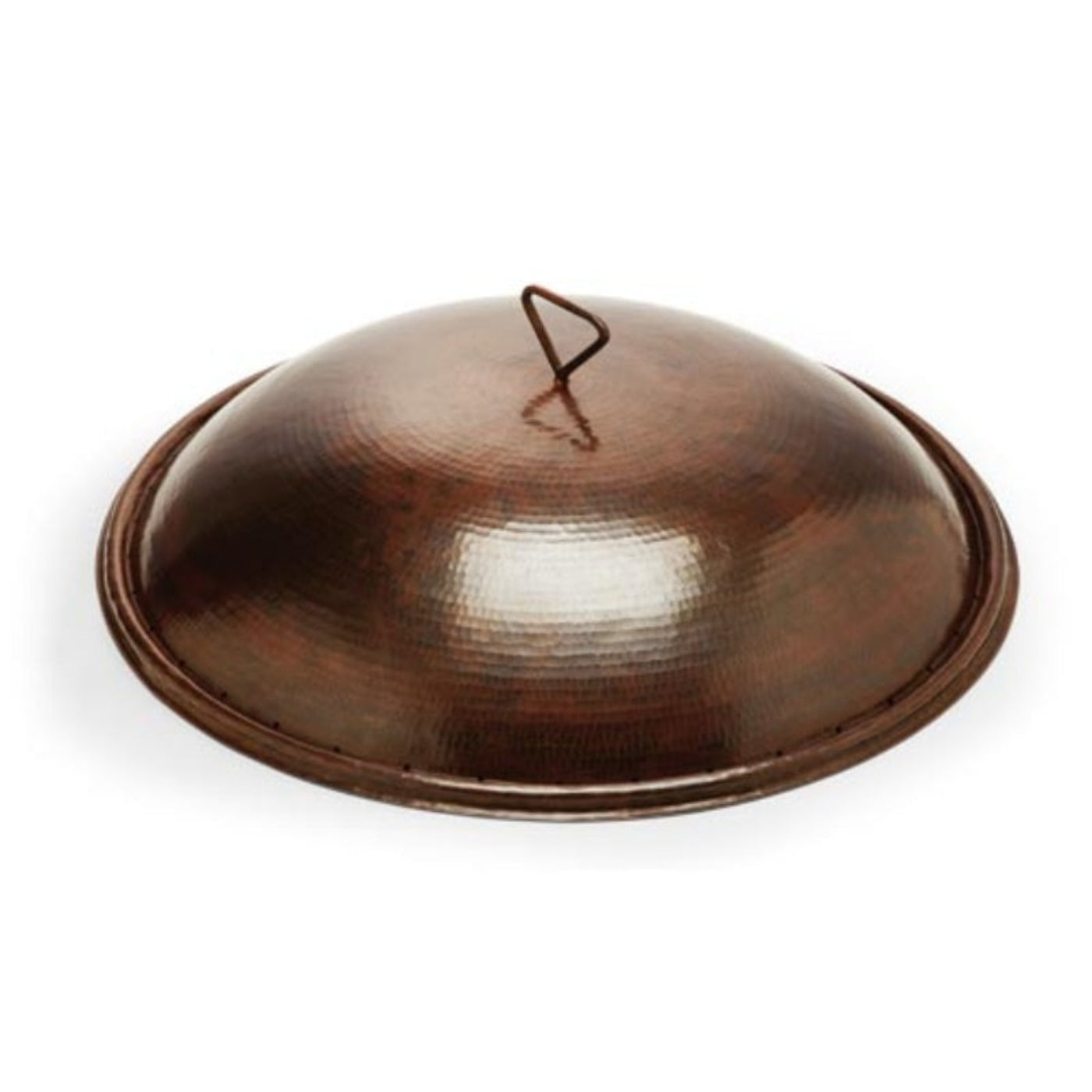 HPC Fire Tempe Hammered Copper Gas Fire Bowl - TEMP31-MLFPK-LP
