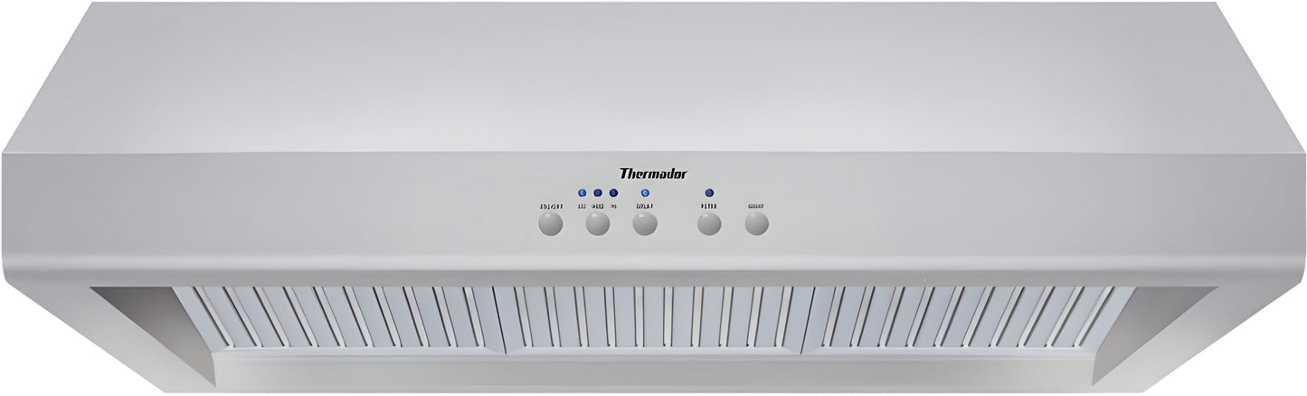Thermador HPWB36FS Pro-Style Canopy Wall Hood, 36", 1200 CFM, Internal Blower – 7156287799389