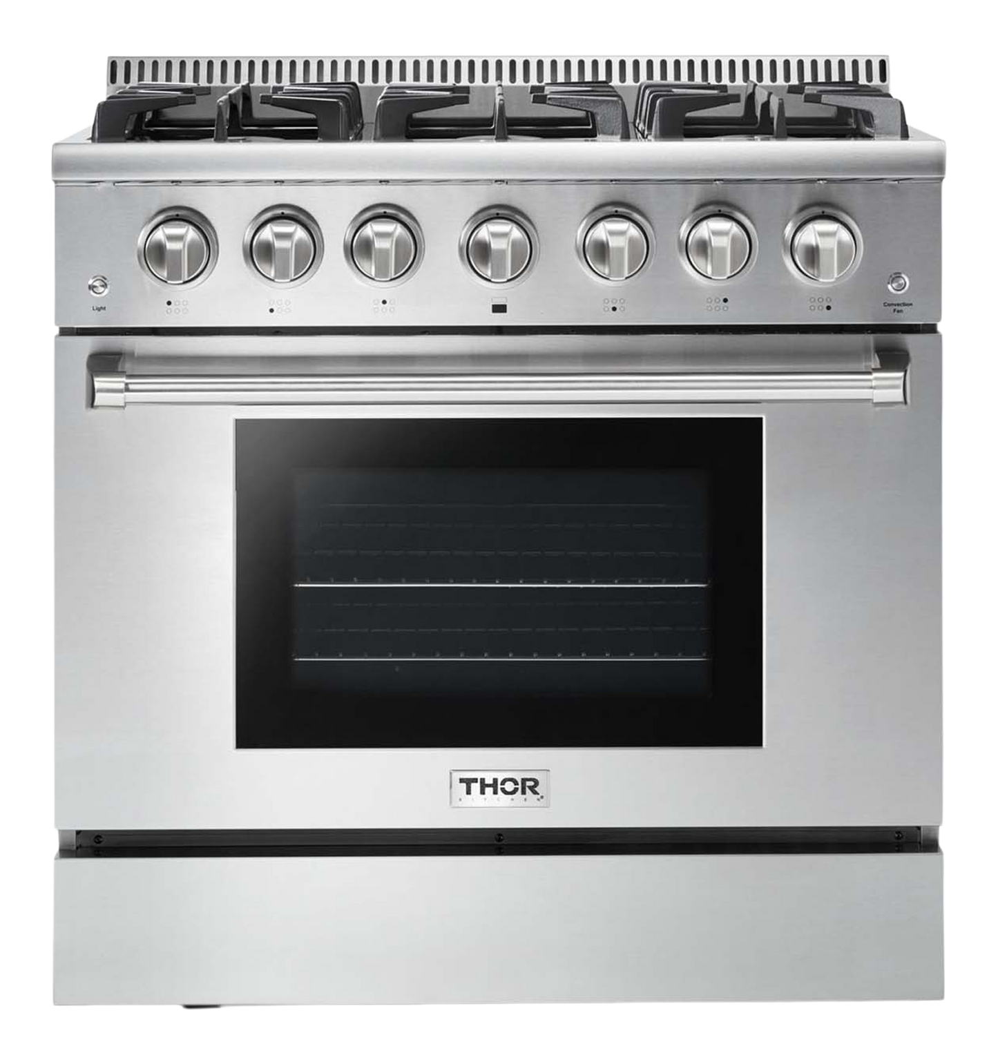 THOR Kitchen 36-Inch Professional Gas Range - HRG3618U