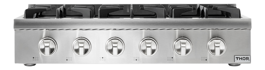 Thor Kitchen 36-Inch Professional Gas Rangetop - Model HRT3618U