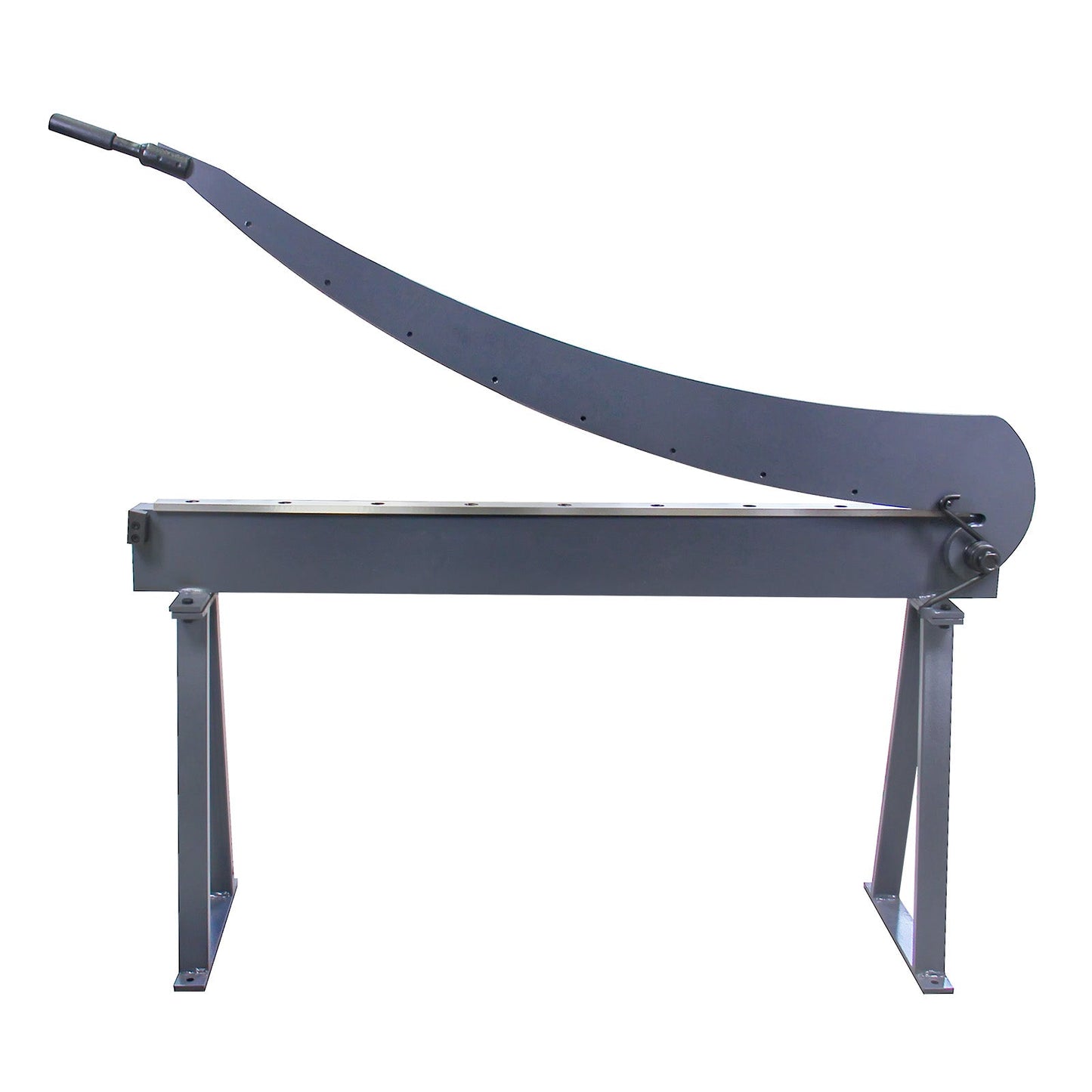 Kaka industrial HS-52 Guillotine Metal Shear, 52 inch Bed Width, 16 Gauge Metal Guillotine Shear with a Stand for Construction Work Sheet Metal Fabrication Plate Cutting Cutter - 172110