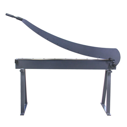 Kaka industrial HS-52 Guillotine Metal Shear, 52 inch Bed Width, 16 Gauge Metal Guillotine Shear with a Stand for Construction Work Sheet Metal Fabrication Plate Cutting Cutter - 172110