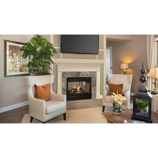 Majestic Marquis II 42" See-Thru Direct Vent Gas Fireplace with IntelliFire Touch Ignition System - MARQ42STIN