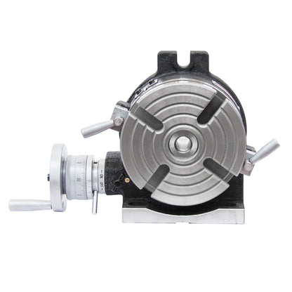 KAKA INDUSTRIAL HVP-61, Rotary Table with Dividing Plate DP-1, 6 Inch Rotary Table Milling Machine Horizontal Vertical Indexing Plate - ‎162312
