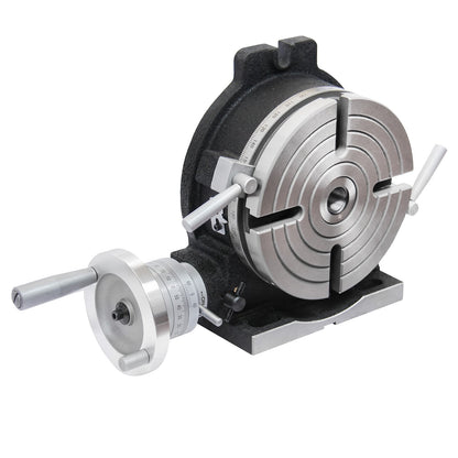 Kaka Industrial HV-8, 8" Horizontal Vertical Rotary Table Rotary table TSL Vertical & Horizontal MT3 Center Sleeve Rotary Table 4 slot Precision Milling Table 360 Degrees Precision Rotary Table - 161108
