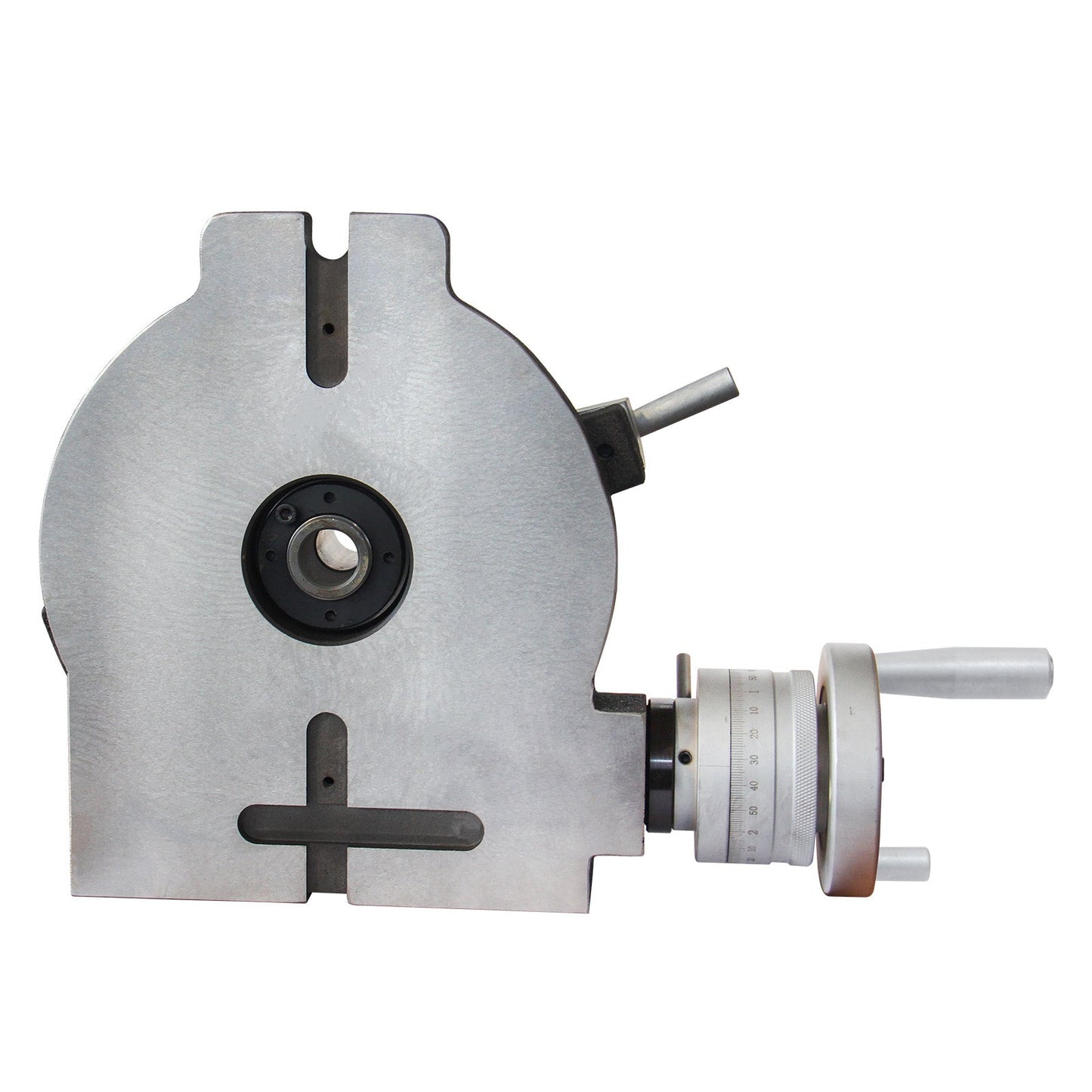 Kaka Industrial HV-8, 8" Horizontal Vertical Rotary Table Rotary table TSL Vertical & Horizontal MT3 Center Sleeve Rotary Table 4 slot Precision Milling Table 360 Degrees Precision Rotary Table - 161108