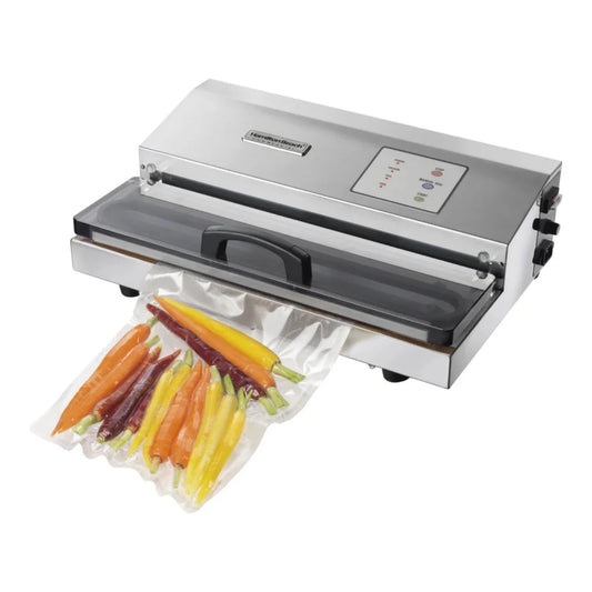 Hamilton Beach HVS400R PrimaVac 406 Chamber Vacuum Sealer with 16" Seal Bar - HVS400R