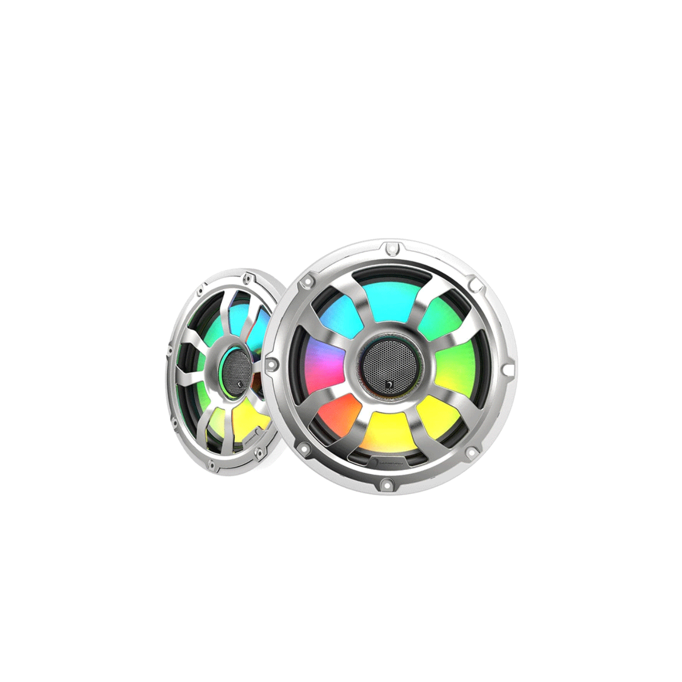 Diamond Audio HXMF Series 10" 2-Way Marine Speaker w/Titanium Dome Tweeter (4Ω) - HXM10F4