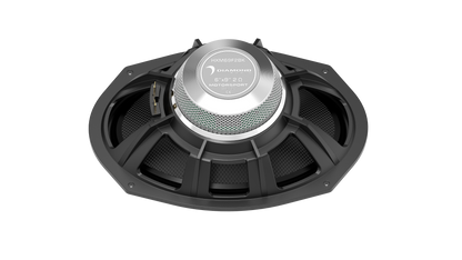 Diamond Audio HXM69F2BK - 6"x9" 2-WAY HIGH OUTPUT MARINE SPEAKER (2Ω) - HXM69F2BK