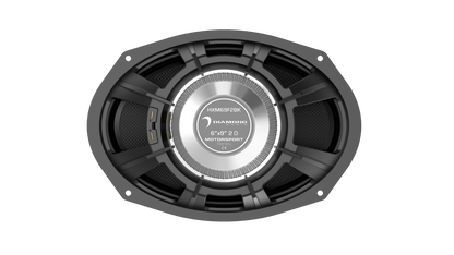 Diamond Audio HXM69F2BK - 6"x9" 2-WAY HIGH OUTPUT MARINE SPEAKER (2Ω) - HXM69F2BK