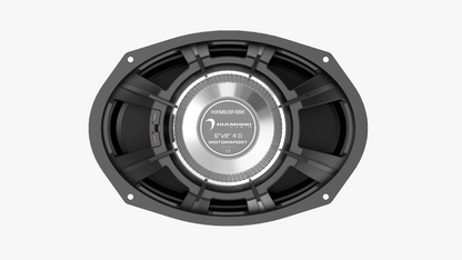 Diamond Audio HXM69F4BK- 6"x9" 2-WAY HIGH OUTPUT MARINE SPEAKER (4Ω) - HXM69F4BK